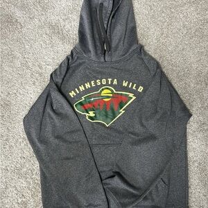 Minnesota Wild Gray Hoodie